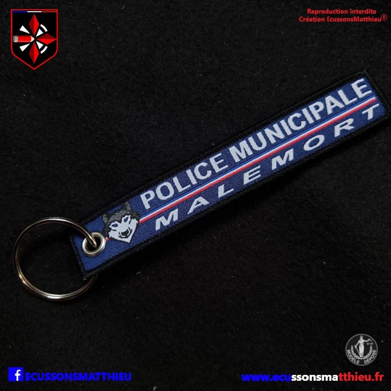 porte cles police nationale