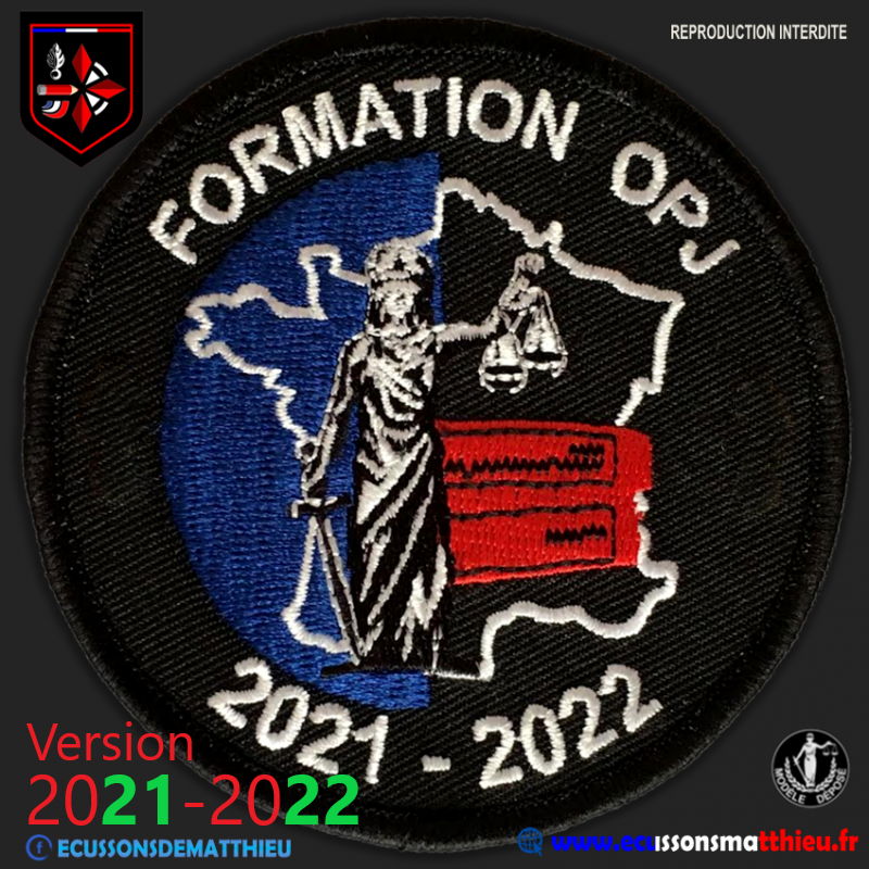 Ecusson OPJ Police Nationale 4.0 – KESWACOP
